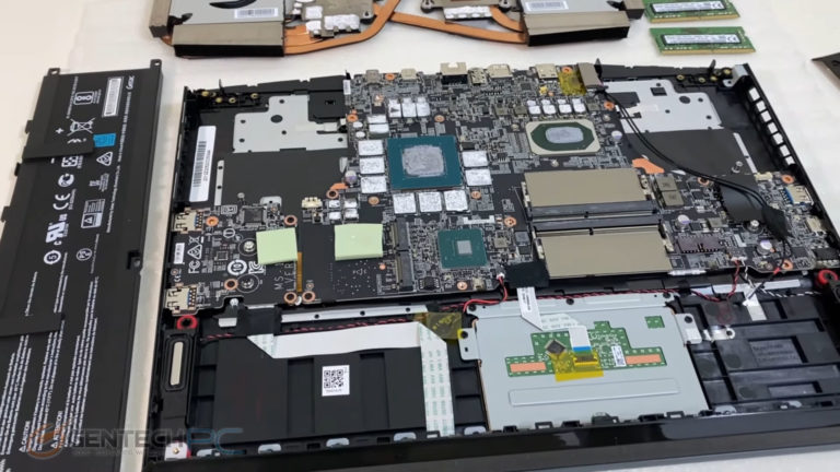 msi ge66 raider motherboard 768x432 เผยผลทดสอบการ์ดจอ Nvidia GeForce RTX 3070 Max P มีประสิทธิภาพแรงกว่ารุ่น Max Q มากถึง 30% กันเลยทีเดียว