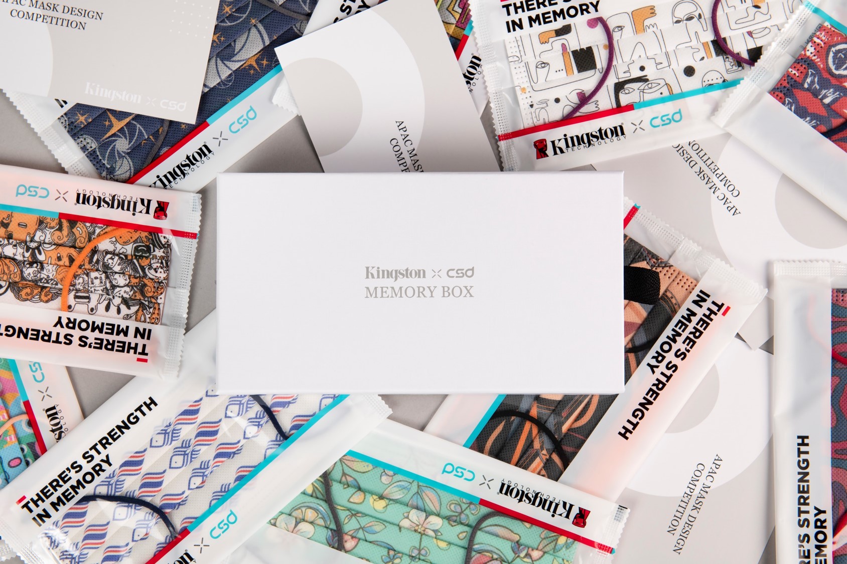 kingston x csd mask design 02 ปลดปล่อยพลังแห่งความทรงจำ ผ่านการแข่งขันออกแบบหน้ากากอนามัยของ 10 อันดับผู้เข้ารอบจากเอเชียแปซิฟิก