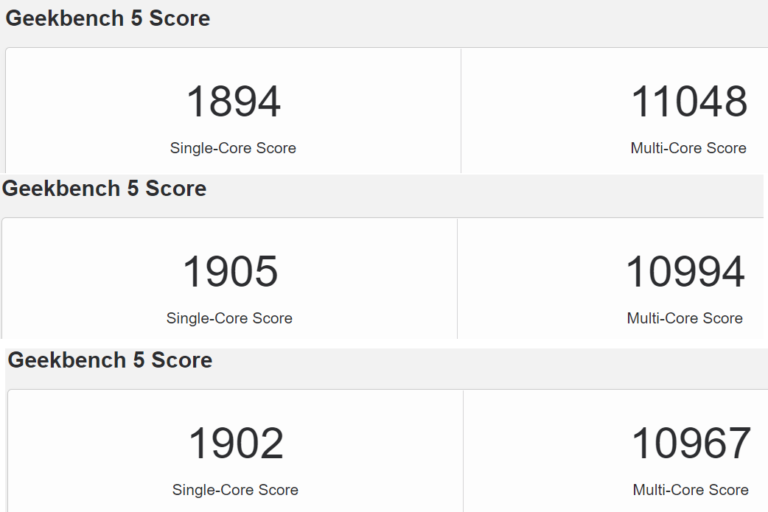 intel core i9 11900k geekbench scores 768x512 หลุดผลทดสอบ Intel Core i9 11900K ครั้งใหม่ประสิทธิภาพ Single Core แรงในระดับหัวแถวของซีพียูในปัจจุบันกันเลยทีเดียว 