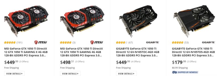 newegg-gtx-1050-ti-768x270 newegg gtx 1050 ti 768x270 ลือ!! ความหวังของเกมส์เมอร์ Nvidia เตรียมนำ Nvidia GeForce GTX 1050 Ti กลับมาขายใหม่อีกครั้ง