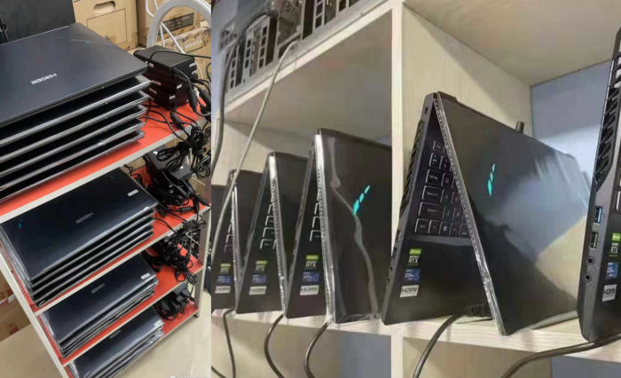 laptop-mining-700x426 laptop mining 700x426 พบแล็ปท็อปเกมส์มิ่งมากกว่า 100เครื่องนำมาขุดเหมืองที่ประเทศจีน
