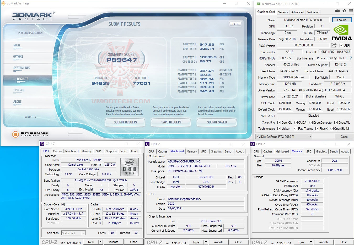2021 02 13 18 18 11 ASUS ROG STRIX Z590 E GAMING WIFI REVIEW