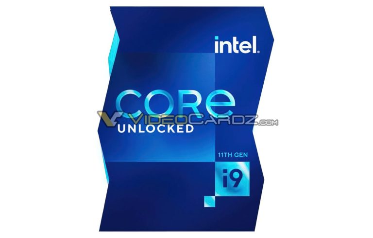 intel 11th gen core i9 11900k special videocardz 1 768x489 หลุดภาพกล่อง Intel Core i9 11900K ในรหัส “Rocket Lake S” รุ่นใหม่ล่าสุดที่เตรียมเปิดตัวเร็วๆ นี้