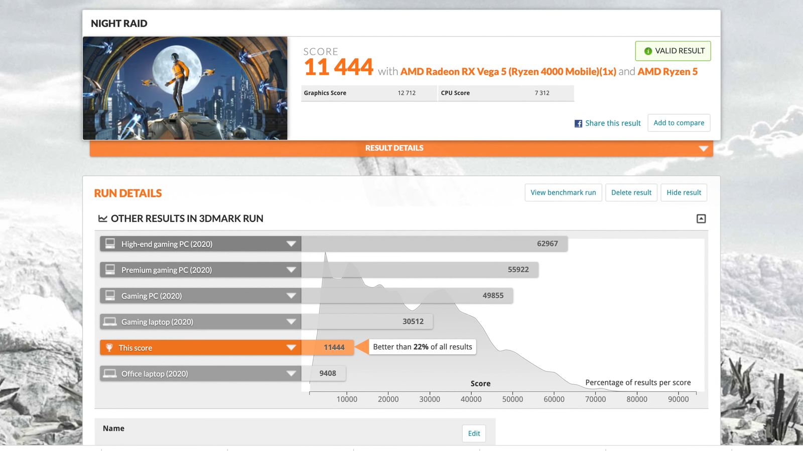 aya-neo-night-raid_videocardz aya neo night raid videocardz เครื่องเกมส์มือถือ AYA Neo สามารถเล่น Crysis Remastered ได้อย่างลื่นไหลด้วยพลังซีพียู AMD Ryzen 5 4500U กินไฟเพียง 5W 15W เท่านั้น