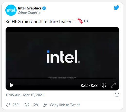 2021 03 20 11 44 12 Intel เผยวีดีโอตัวอย่างการ์ดจอ Intel Xe HPG เกมส์มิ่งรุ่นแรกที่คาดจะเปิดตัวในเร็วๆ นี้ 