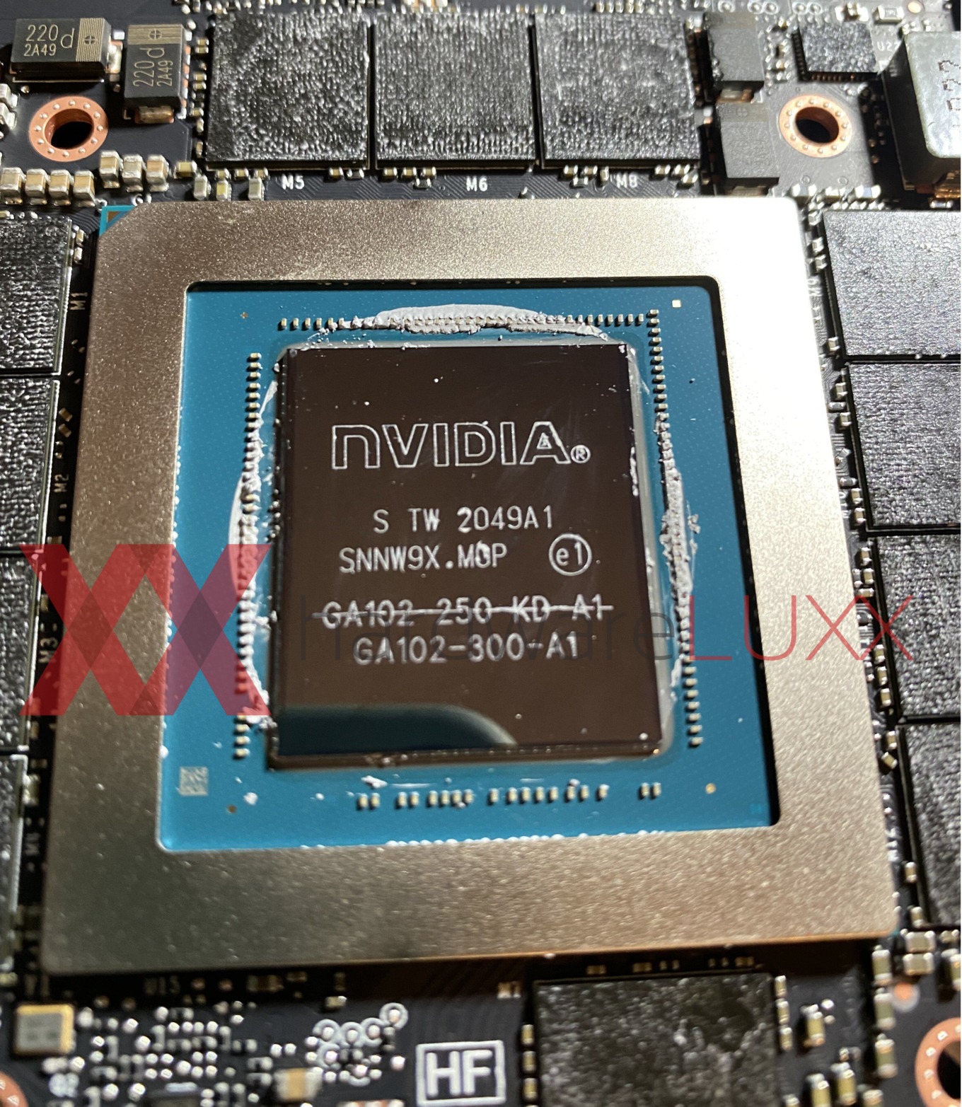 nvidia ga102 250 gpu rtx3090 พบชิปการ์ดจอ Nvidia GeForce RTX 3080 Ti รหัส GA102 250 ถูกเปลี่ยนรหัสเป็น GA102 300 เพื่อมาใช้งานกับการ์ดจอ RTX 3090 