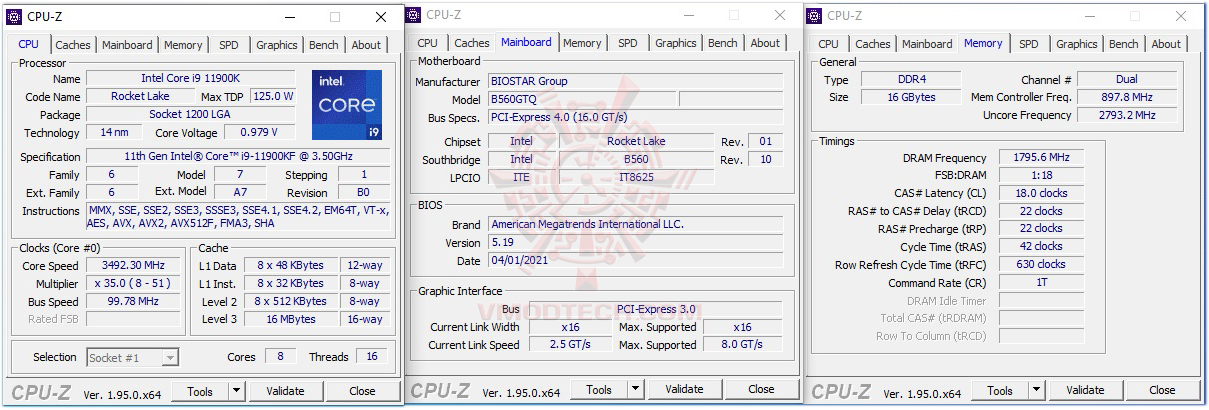 cpuid cpuid BIOSTAR RACING B560GTQ REVIEW