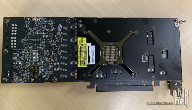 amd radeon pro navi 21 back 1 768x441 หลุดภาพการ์ดจอ AMD Radeon Pro Workstation ในชิป Navi 21 GPU มาพร้อมแรมความจุ 16GB คาดเปิดตัวเร็วๆ นี้