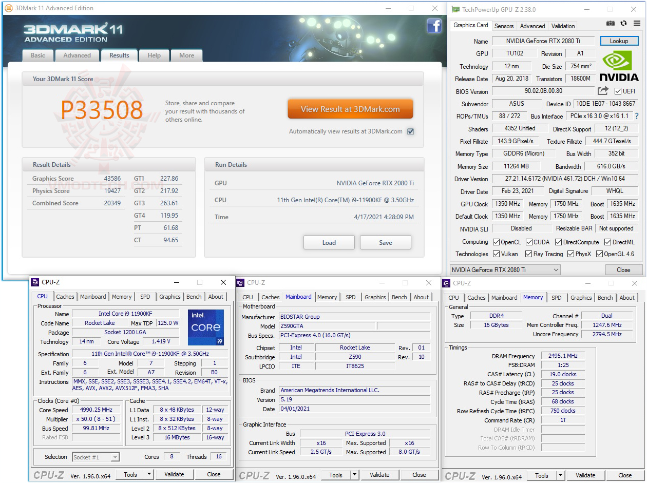 11 11 BIOSTAR RACING Z590GTA REVIEW