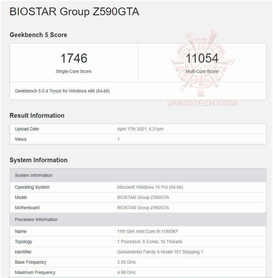 g5 g5 BIOSTAR RACING Z590GTA REVIEW