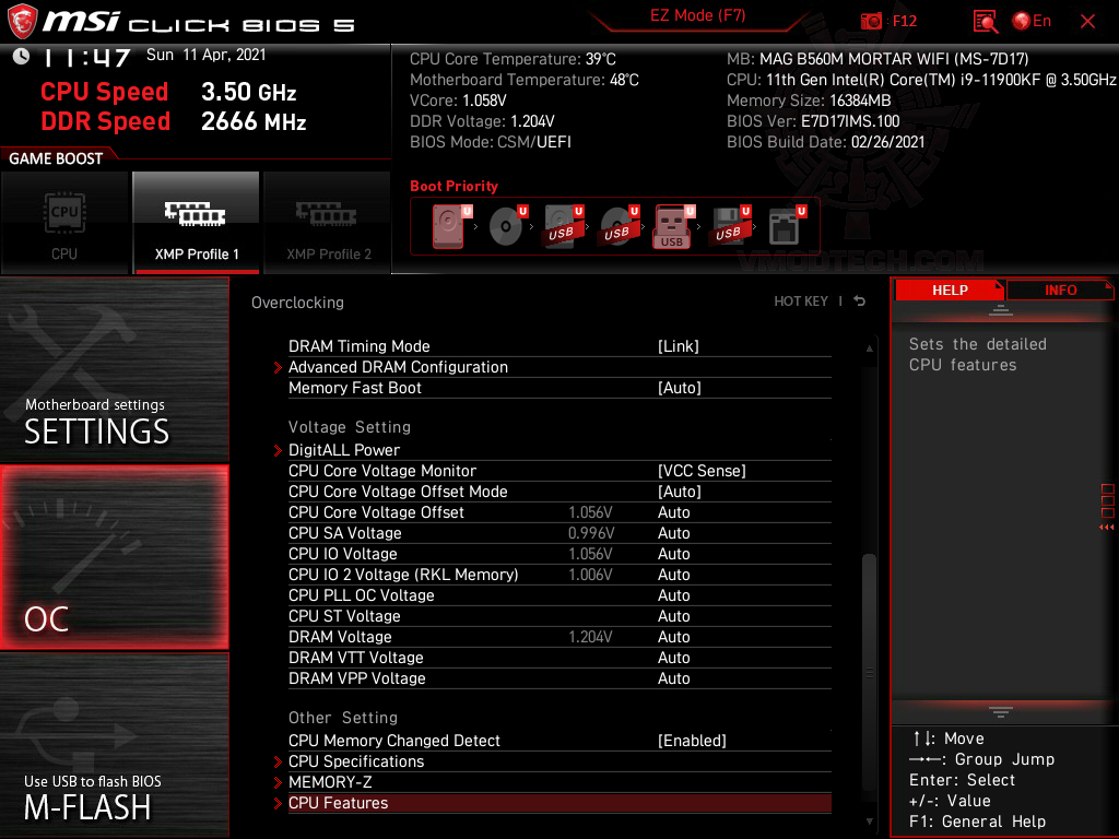msi snapshot 10 MSI MAG B560M MORTAR WIFI REVIEW