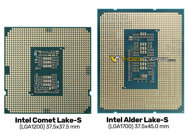 intel-alder-lake-s-cpu-photo-768x547 intel alder lake s cpu photo 768x547 หลุดพบข้อมูลเมนบอร์ด Z690 ที่ใช้งานกับซีพียู Intel Alder Lake รุ่นที่ 12 ในฐานข้อมูล HWiNFO