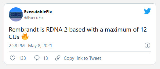 2021-05-09_11-30-56 2021 05 09 11 30 56 ลือซีพียู AMD Ryzen 9 6900H สถาปัตย์ Zen3+ ขนาด 6nm รุ่นใหม่มาพร้อมการ์ดจอ RDNA2 ที่มีจำนวนคอร์ 12 Compute Units คาดเปิดตัวปี 2022