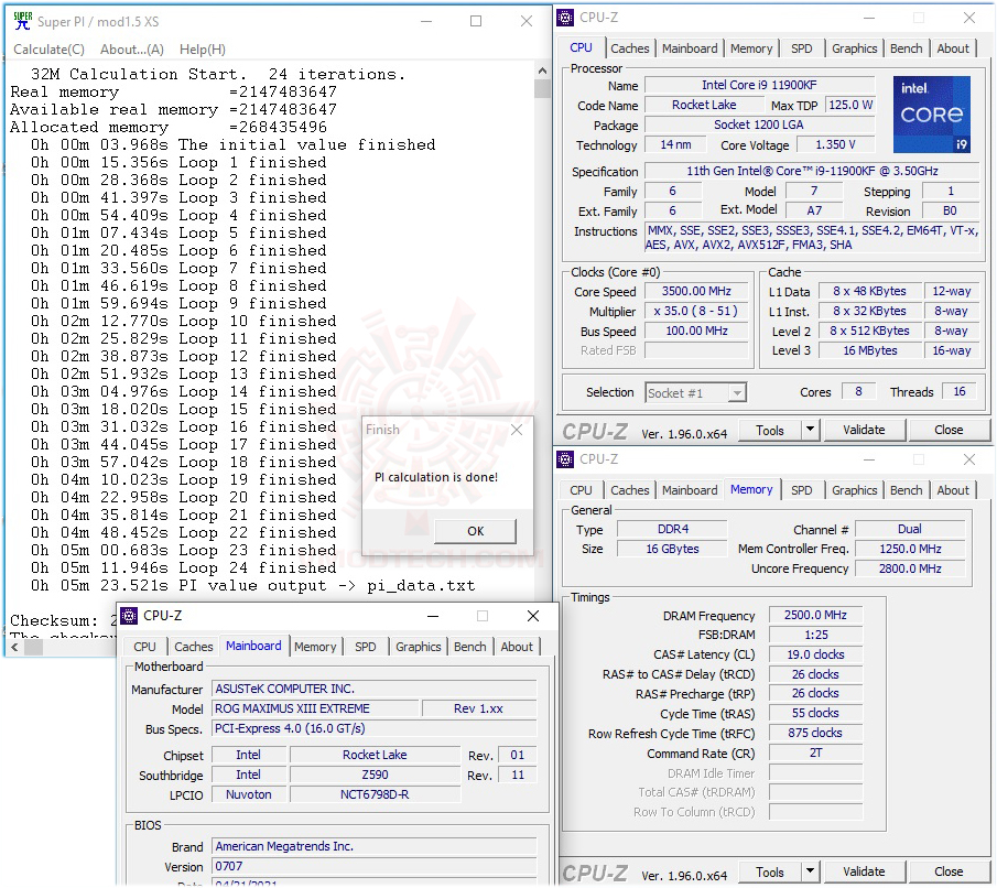 s32 ASUS ROG MAXIMUS XIII EXTREME REVIEW