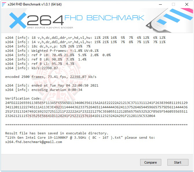 x264 1 ASUS ROG MAXIMUS XIII EXTREME REVIEW