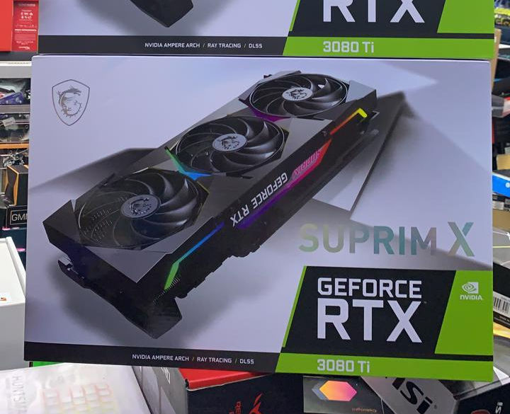 msi rtx3080ti suprim พบข้อมูลการ์ดจอ NVIDIA GeForce RTX 3080 Ti ที่หน้าเมนูประเภทการ์ดจอในเว็บไซต์ MSI 
