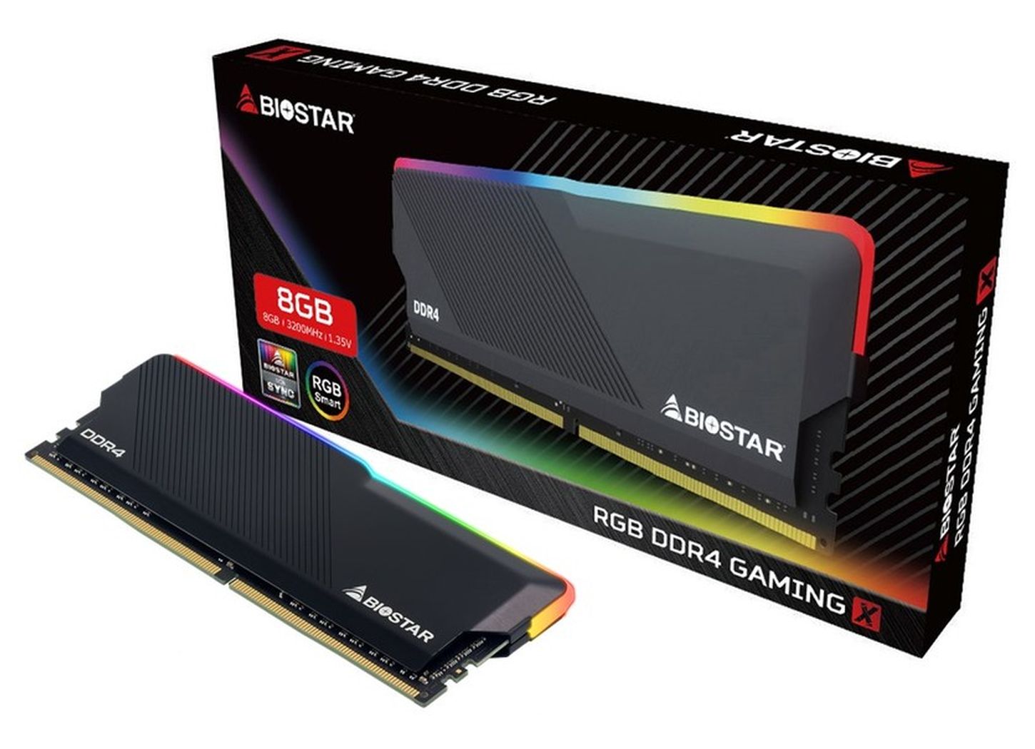 biostar ddr4 3 Biostar เปิดตัวแรม DDR4 RGB GAMING X รุ่นใหม่ล่าสุด