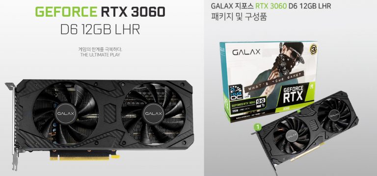 galax-rtx3060-lhr-768x358 galax rtx3060 lhr 768x358 หลุดราคา GALAX GeForce RTX 3060 LHR รุ่นลดประสิทธิภาพขุดเหมือง วางจำหน่ายในราคา 966 USD หรือประมาณ 31,XXXบาทไทย