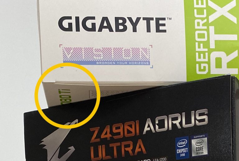 gigabyte rtx 3080 ti vision 768x516 หลุดภาพการ์ดจอ Gigabyte GeForce RTX 3080 Ti VISION รุ่นใหม่ล่าสุด