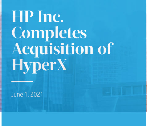 2021 06 03 9 10 59 HP Inc. เข้าซื้อกิจการ HyperX อย่างเป็นทางการเป็นมูลค่า 425ล้านดอลล่าสหรัฐฯ 