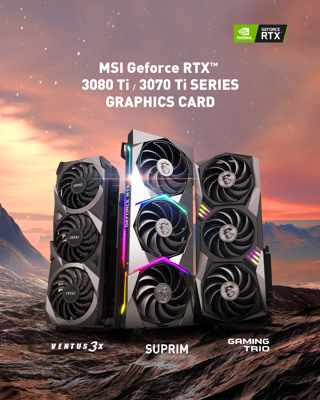 7bd43418 1080x1350 MSI เปิดตัวกราฟิกการ์ดรุ่นใหม่ล่าสุดในซีรีส์ GeForce RTX 30 Ti 