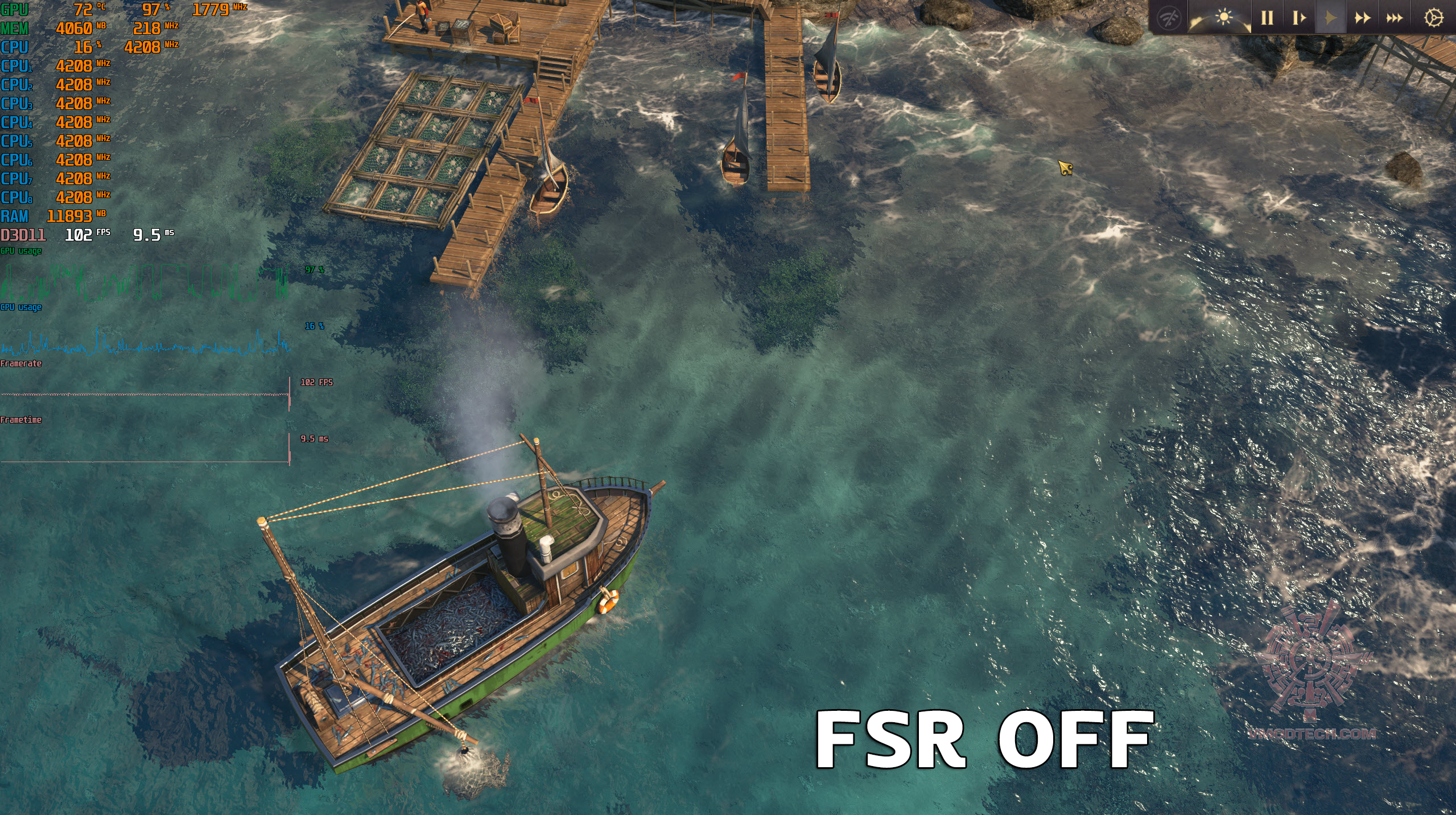 fsr off pic1 AMD FidelityFX Super Resolution (FSR) Review