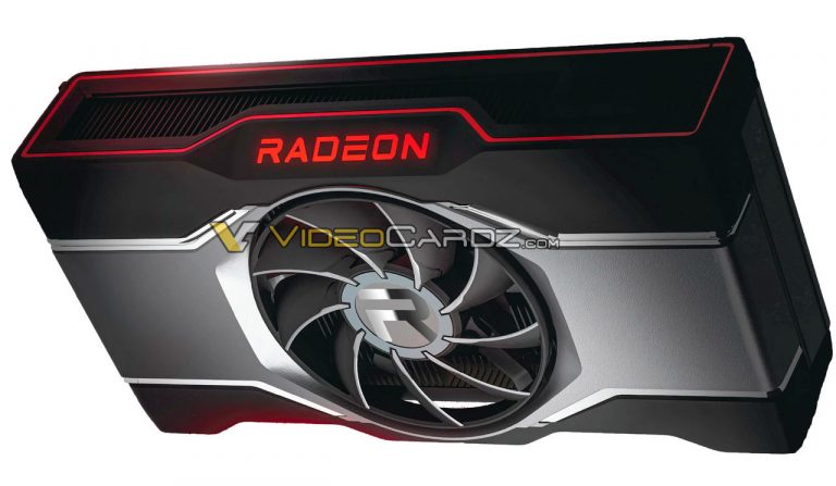 amd radeon rx 6600 xt 768x447 หลุดภาพการ์ดจอ AMD Radeon RX 6600 XT ขนาดเล็ก Mini ITX มาพร้อมชุดพัดลมระบายความร้อน 1ใบพัดและช่องต่อไฟเลี้ยง 8พิน 1ช่อง 