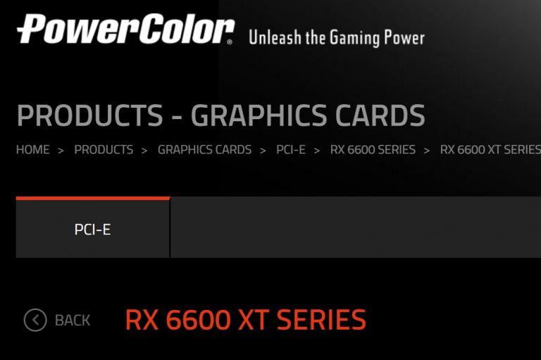 powercolor-radeon-rx-6600-xt-e1625495127440-768x511 powercolor radeon rx 6600 xt e1625495127440 768x511 พบข้อมูลการ์ดจอ AMD Radeon RX 6600 XT และ RX 6600 ในเว็บไซต์ของ PowerColor คาดเตรียมเปิดตัวเร็วๆ นี้