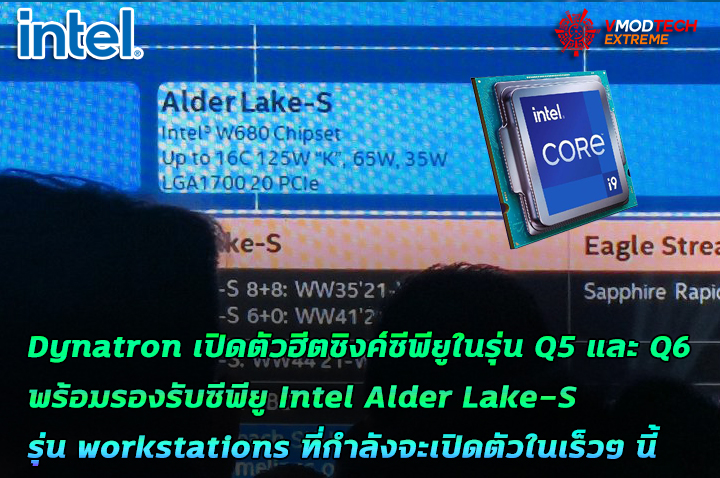 dynatron intel alder lake s workstations Dynatron เปิดตัวฮีตซิงค์ระบายความร้อนซีพียูในรุ่น Q5 และ Q6 เตรียมพร้อมรองรับซีพียู Intel Alder Lake S รุ่น workstations ที่กำลังจะเปิดตัวในเร็วๆ นี้ 