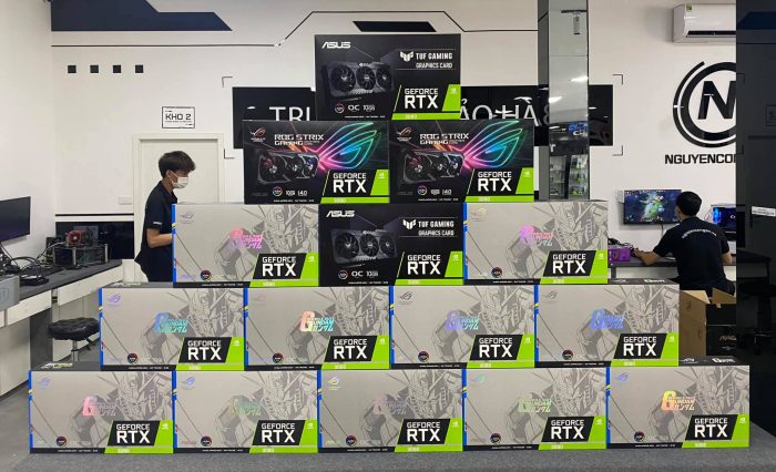 asus-mining-e1626180085342-700x426 asus mining e1626180085342 700x426 การ์ดจอ ASUS GEFORCE RTX 3080 ROG STRIX GUNDAM รุ่นพิเศษที่ไม่ลดแรงขุด LHR โดนชาวเหมืองเหมาเรียบที่เวียดนาม