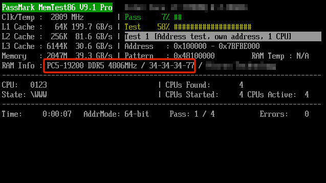 memtest86 ddr5 เตรียมเข้าสู่ยุค DDR5 พบข้อมูลโปรแกรม MemTest86 รองรับการทำงานแรม DDR5 เป็นที่เรียบร้อย 