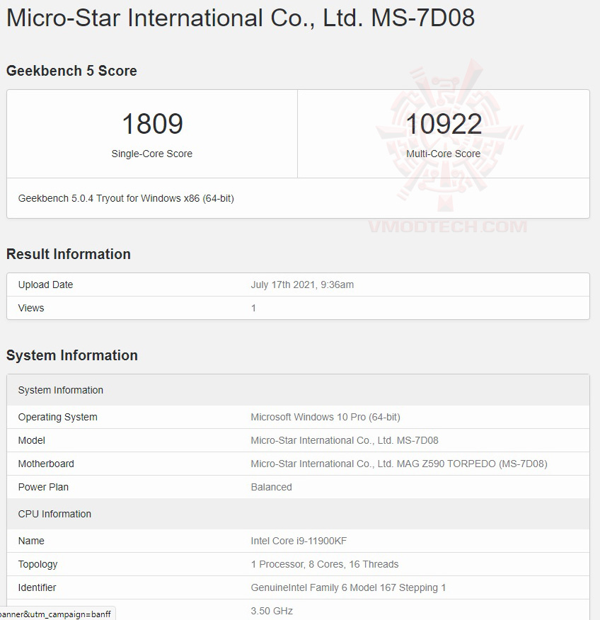 g5 MSI MAG Z590 TORPEDO REVIEW