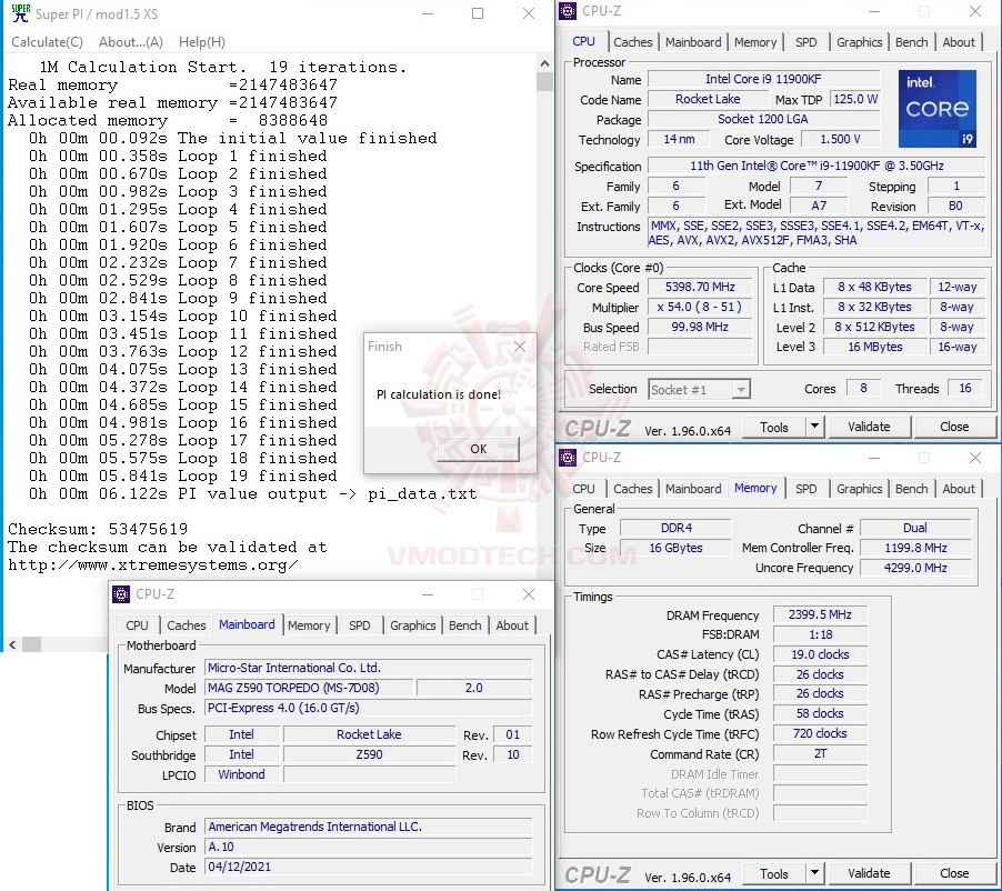 s1 oc MSI MAG Z590 TORPEDO REVIEW