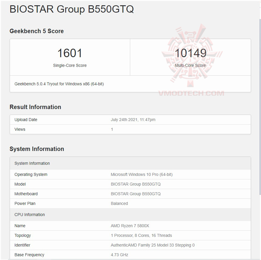 g5 BIOSTAR Racing B550GTQ REVIEW