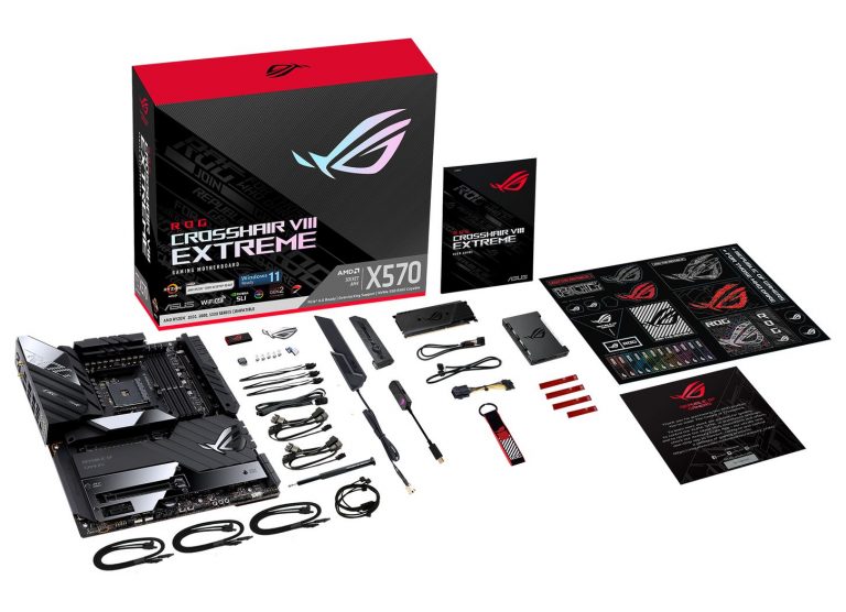 asus rog crosshair extreme 10 768x556 เอซุสเปิดตัวเมนบอร์ด ASUS ROG CROSSHAIR VIII EXTREME รุ่นท็อปแพลตฟอร์ม AMD ใหม่ล่าสุดขนาด E ATX ระดับ HEDT ตัวแรงอย่างเป็นทางการ 