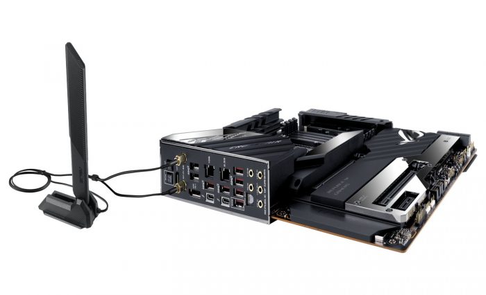 asus rog crosshair extreme 11 700x426 เอซุสเปิดตัวเมนบอร์ด ASUS ROG CROSSHAIR VIII EXTREME รุ่นท็อปแพลตฟอร์ม AMD ใหม่ล่าสุดขนาด E ATX ระดับ HEDT ตัวแรงอย่างเป็นทางการ 