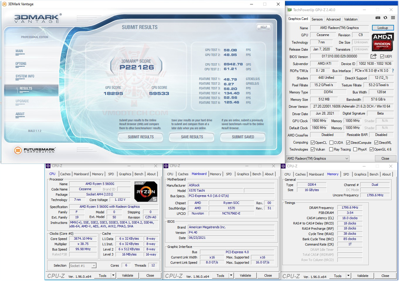 vt AMD RYZEN 5 5600G PROCESSOR REVIEW