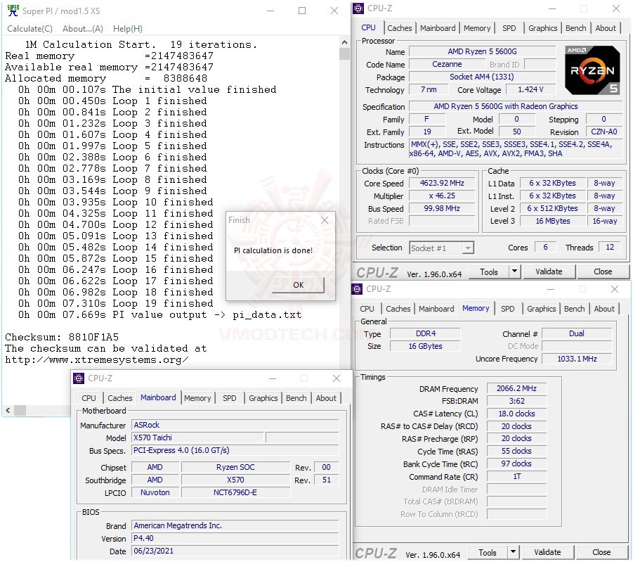 s1 oc AMD RYZEN 5 5600G PROCESSOR REVIEW