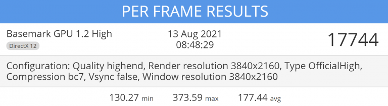 core i9 12900k basemark 768x210 พบข้อมูลซีพียู Intel Core i9 12900K รุ่นใหม่ล่าสุดในการทดสอบโปรแกรม BaseMark 