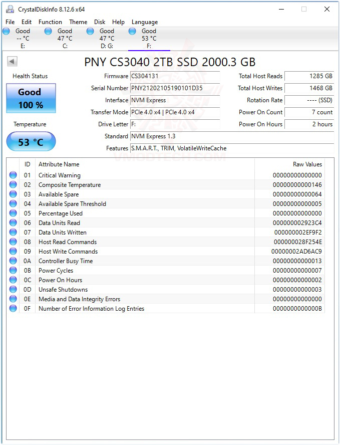 info XLR8 CS3040 M.2 NVMe Gen4 Internal Solid State Drive 2TB Review