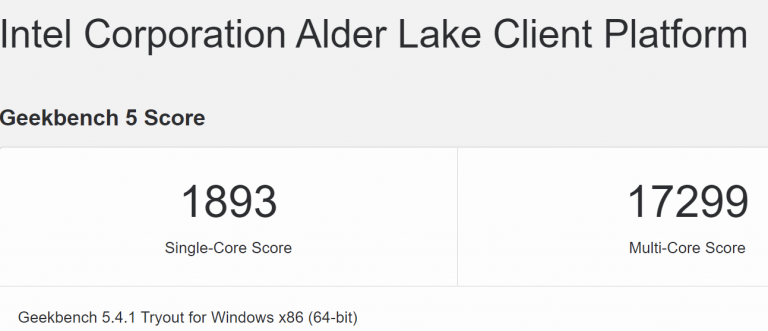 intel-core-i9-12900k-geekbench-score-1-768x331 intel core i9 12900k geekbench score 1 768x331 หลุดผลทดสอบซีพียู Intel Core i9 12900K แรงกว่า Ryzen 9 5950X ทั้ง Single Core และ Multi Core ในการทดสอบโปรแกรม Geekbench 5