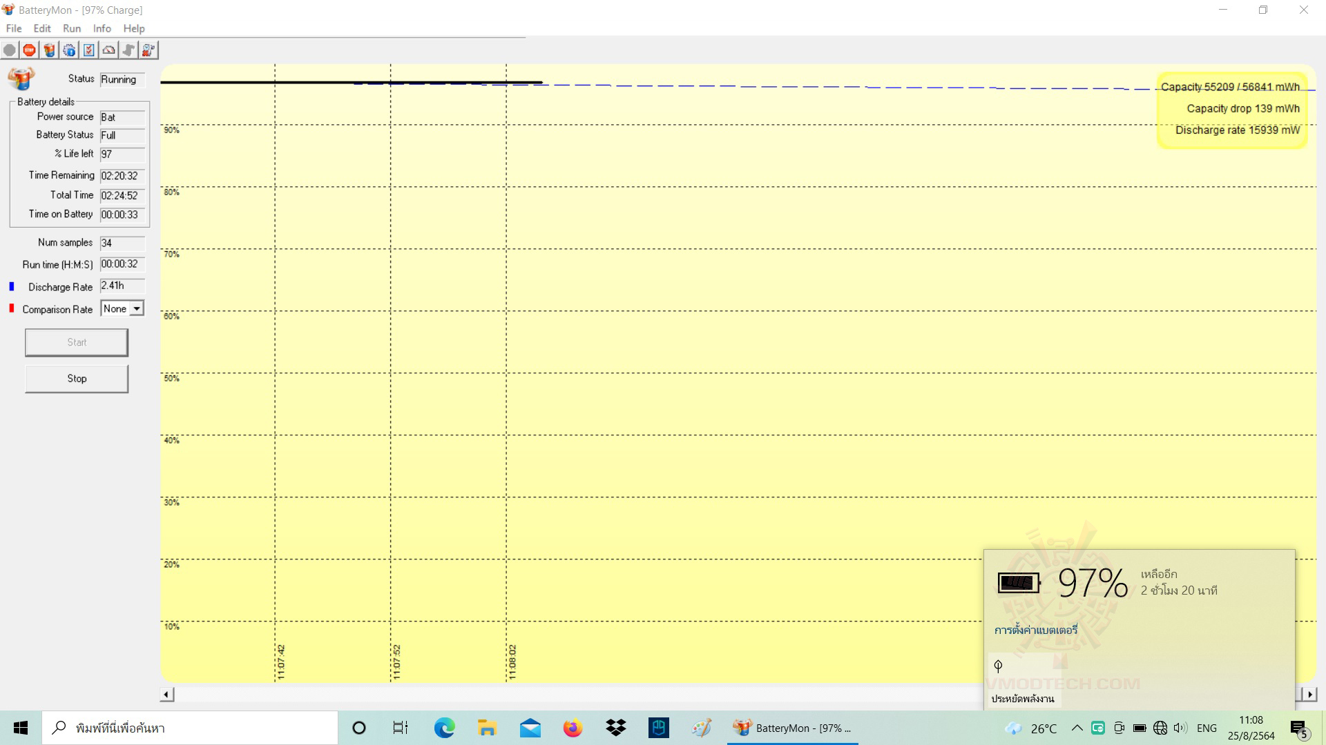 bat2 Acer Nitro 5 AN515 57 Core i7 11800H + RTX 3050 Ti Review