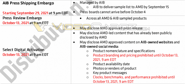 amd radeon rx 6600 non xt embargo 768x352 พบข้อมูลการ์ดจอ AMD Radeon RX 6600 รุ่น Non XT พร้อมเปิดตัวรีวิวในช่วงวันที่ 13 ตุลาคมที่จะถึงนี้ 