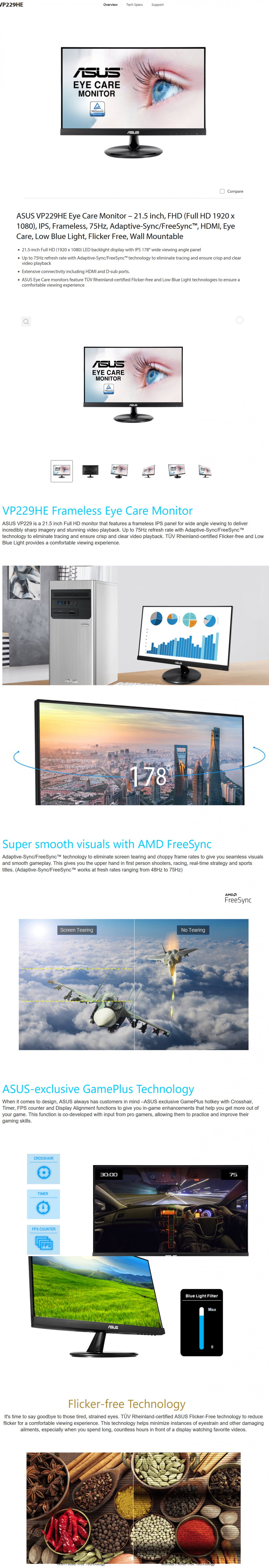 2021 10 01 0 31 23 ASUS VP229HE Eye Care Monitor Full HD 21.5 inch Review