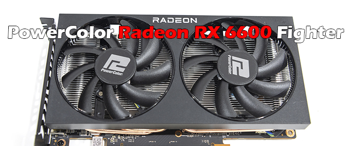 main1 PowerColor Radeon RX 6600 Fighter 8GB Review