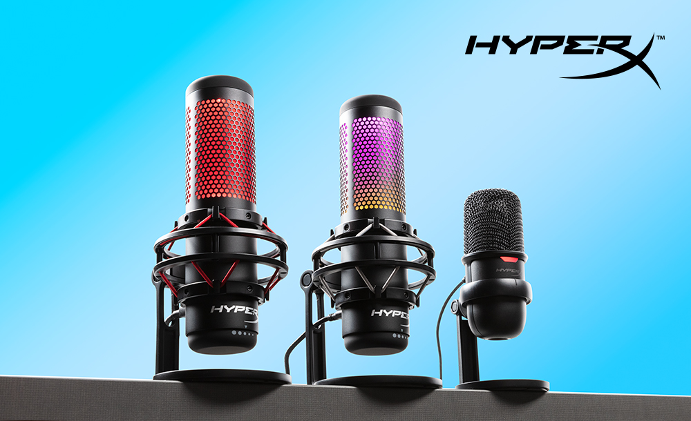 HyperX จัดส่งไมโครโฟนแบบ USB ทั่วโลกรวมมากกว่าหนึ่งล้านชุด Vmodtech