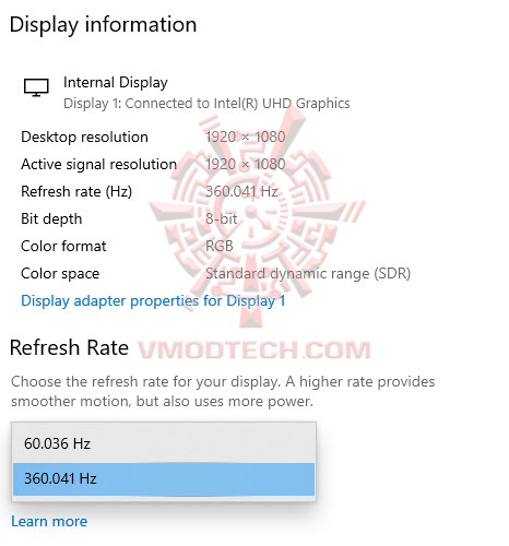 display MSI GE76 Raider 11UH with 11th Gen Intel® Core™ i9 11980HK Review