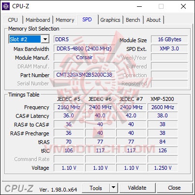 2021-11-05_22-27-10 2021 11 05 22 27 10 CORSAIR DOMINATOR PLATINUM RGB 32GB (2x16GB) DDR5 5200MHz C38 Review