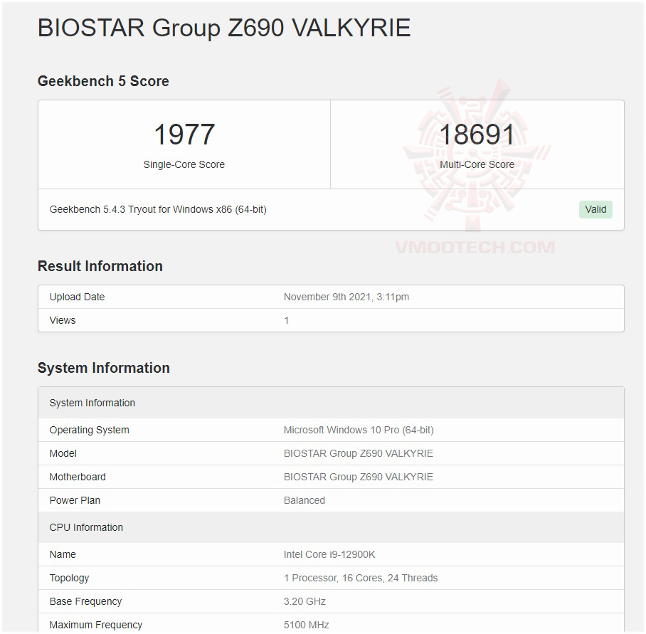 g5 BIOSTAR Z690 VALKYRIE REVIEW