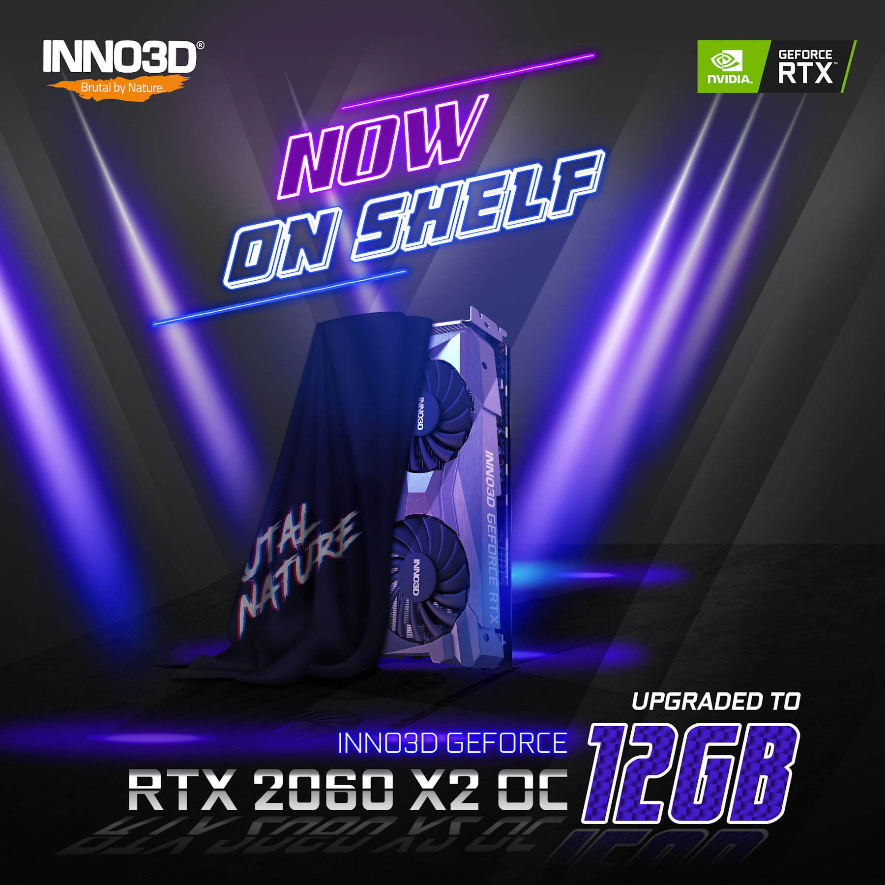 inno3d rtx 2060 x2 oc NVIDIA เปิดตัวการ์ดจอ GeForce RTX 2060 รุ่นแรม 12GB ใหม่ล่าสุดด้วยชิป TU106 300 พร้อมประสิทธิภาพแรงขุดเหมืองที่คุ้มค่า 31.65 Mh/s กินไฟที่ 83W เท่านั้น 
